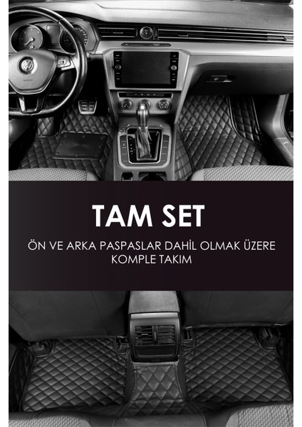 Bmw E39 (1995-2004) Uyumlu Deri 7d Havuzlu Tam Set Oto Paspas .6 fiyatları