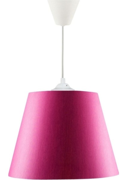 Şık konik tavan sarkıt ışık, modern tasarım, kumaş materyal, 22x15 boyut fiyatları