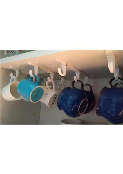 Kupa Fincan Askılık 2'li Set Kulplu Bardak Standı Kupa Organizer fırsatları