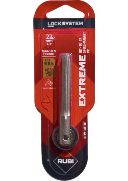 Rubi Seramik Kesme Elması 22 mm Hit Speed Rulmanlı Orjinal