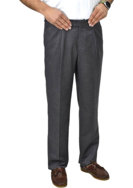 Erkek Pileli Klasik Kumaş Pantolon P1174 BGL-ST04410