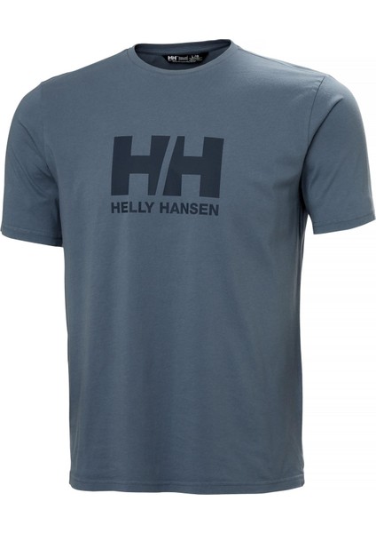 Hh Logo T-Shırt 3.0 HHA.54596WASHEDNAVY