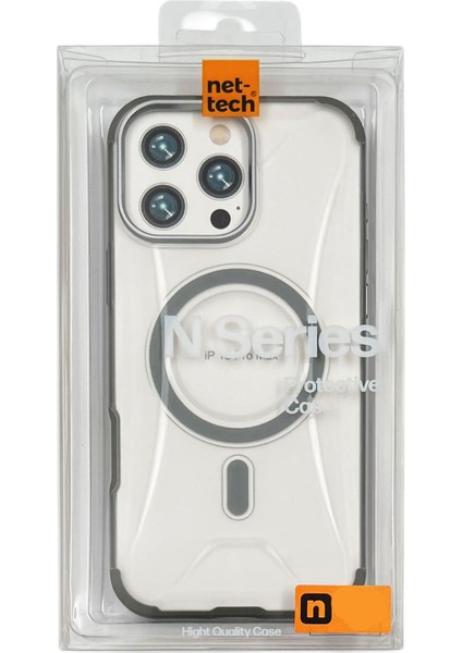 Apple iPhone 16 Pro Max Uyumlu Wendell Magsafe Arka Koruma Kılıf