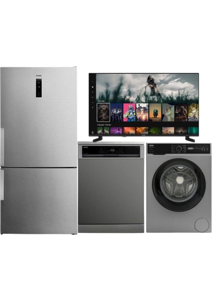 Nfk 64012 x No-Frost 588 Lt Bzd Bm 5312 x 5 Prg Bm Cmı 97302 G 9 kg Çm 50U9631 126 Ekran 4K Smart