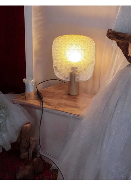 Rustik Lüks Tasarım Abajur ve Gece Lambası