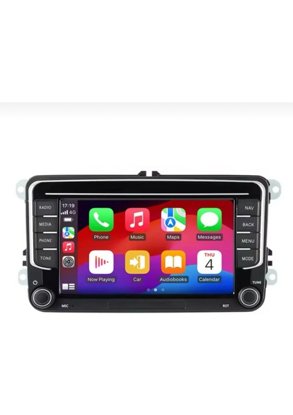 Volkswagen Orjinal Görünüm ADROID13 Newfron 7'' Multimedya 4 Ram 32 Hafıza Carplay Android Auto Navigasyon Geri Görüşhediye