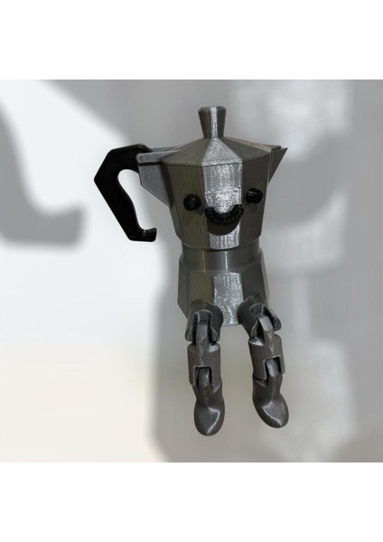 Kahve Köşesi Sevimli Biblo Moka Pot Coffee Dekoratif Ürün modelleri