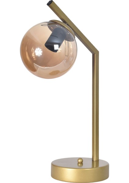 Brüksel Modern Tasarım Dizayn Kablolu Eskitme Renk Metal Bal Camlı Abajur Gece Lambası Masa Lambası fiyatları