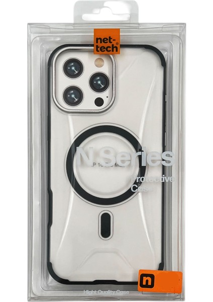 Apple iPhone 16 Pro Max Uyumlu Wendell Magsafe Arka Koruma Kılıf