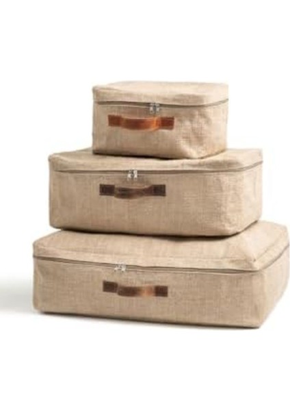 Rom Bee Küçük Boy Jüt Baza Altı Yastık Yorgan Kazak Hurcu 30 x 22 x 16 cm Romshp 1067323 fiyatları