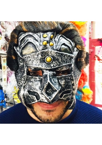 Lateks Gladiatör Maskesi Tdrtr
