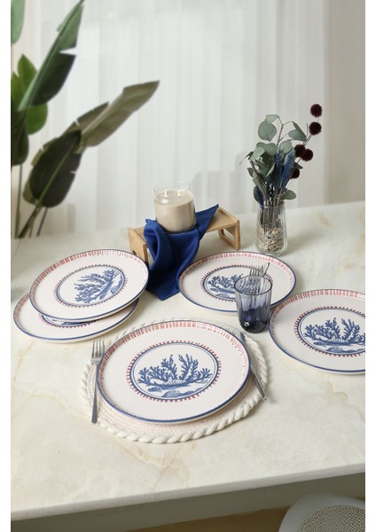 Marine Wonders Nordic Servis Tabağı 28 cm 6 Adet 22741 fiyatları