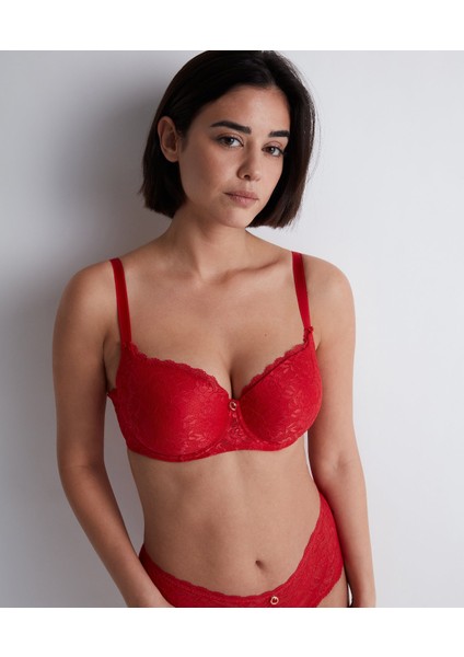 Rosessence Gemoldete Halbschale, G Cup'a Kadar Dantelli Destekli Sütyen fiyatları