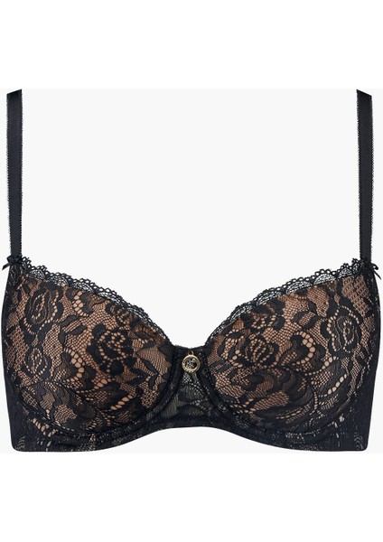 Rosessence Gemoldete Halbschale, G Cup'a Kadar Dantelli Destekli Sütyen