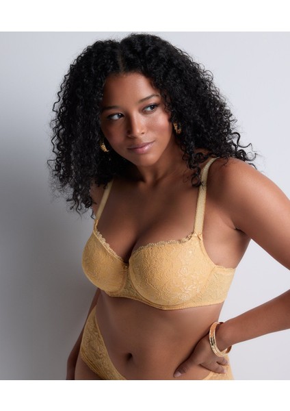 Rosessence Gemoldete Halbschale, G Cup'a Kadar Dantelli Destekli Sütyen fiyatları