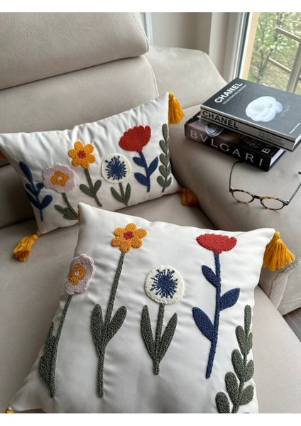 Bmyhome Punch Nakışlı 2ADET Kırlent Kılıfı fırsatları