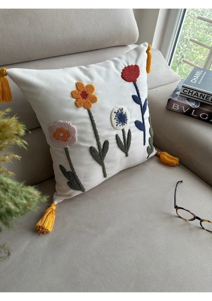 Bmyhome Punch Nakışlı 1 Adet Kırlent Kılıfı fiyatları