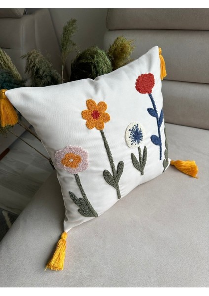 Bmyhome Punch Nakışlı 1 Adet Kırlent Kılıfı modelleri