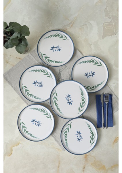Daphne Nordic Pasta Tabağı 22 cm 6 Adet 22923
