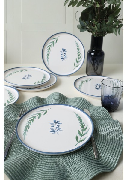 Daphne Nordic Pasta Tabağı 22 cm 6 Adet 22923