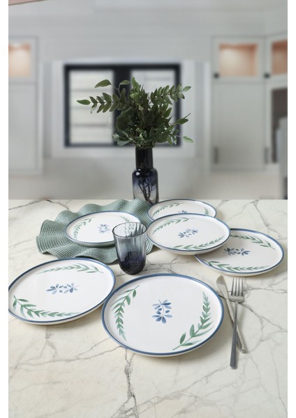 Daphne Nordic Pasta Tabağı 22 cm 6 Adet 22923