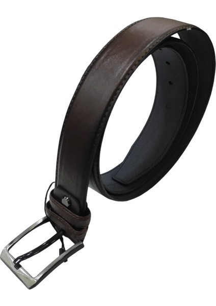 Erkek Deri 3 Cm Kahverengi Kemer modelleri