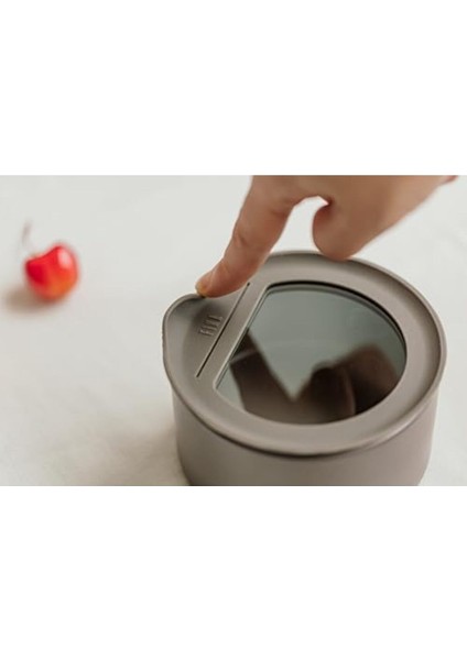 Rom Fika One Seramik Saklama Kabı 700ML Gri Romshp 1067323 fiyatları