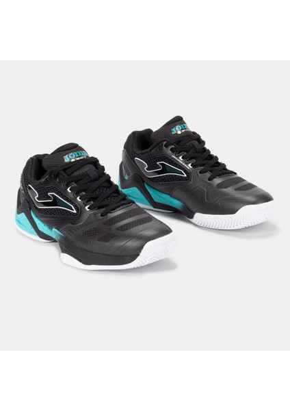 Set Erkek Siyah Toprak Kort Tenis Ayakkabısı TSETS2501C