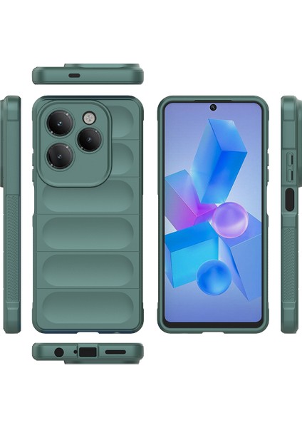 Infinix Hot 40 Pro Kılıf Esnek Tpu Oyuklu Arka Yüzey Tasarımlı Etnik Silikon Kapak fiyatları