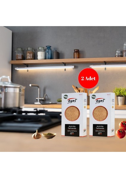 Acılı tarhana 400g 2 adet