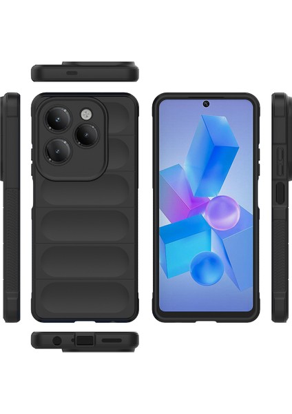 Infinix Hot 40 Pro Kılıf Esnek Tpu Oyuklu Arka Yüzey Tasarımlı Etnik Silikon Kapak indirimleri