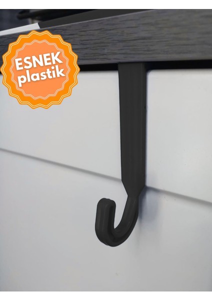 20'li Mutfak, Ofis, Çekmece, Dolap Kapağına Takılan Geçmeli Plastik Çok Amaçlı Askı fiyatları