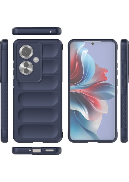 Oppo Reno 11F 5g Kılıf Esnek Tpu Oyuklu Arka Yüzey Tasarımlı Etnik Silikon Kapak fırsatları