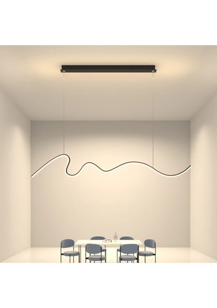 3 Renk LED Avize Sarkıt, 120cm, Modern Şıklık, Alüminyum, 1 Ampüllü, 60x120cm fiyatları