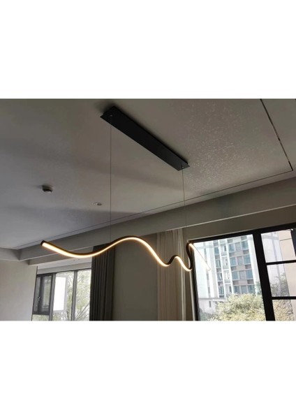 3 Renk LED Avize Sarkıt, 120cm, Modern Şıklık, Alüminyum, 1 Ampüllü, 60x120cm indirimleri