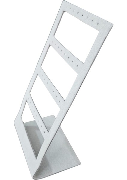 16'lı 4 Basamaklı Sac Süet Küpelik Standı (12X20 Cm) fırsatları