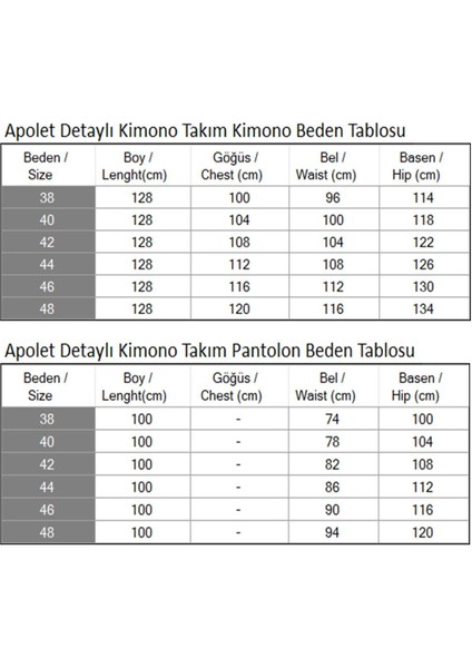 Apolet Detaylı Kimono Takım Siyah 19253