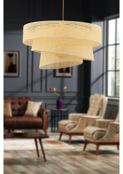Nisa Luce 3 Katlı Pasta Sarkıt - Krem