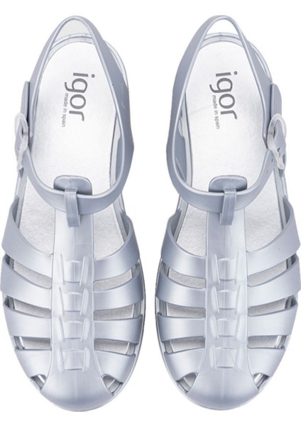 Biarritz Metal Kadın Gümüş Sandalet S10346-201 modelleri