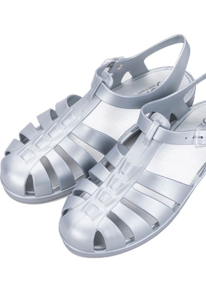 Biarritz Metal Kadın Gümüş Sandalet S10346-201 fırsatları