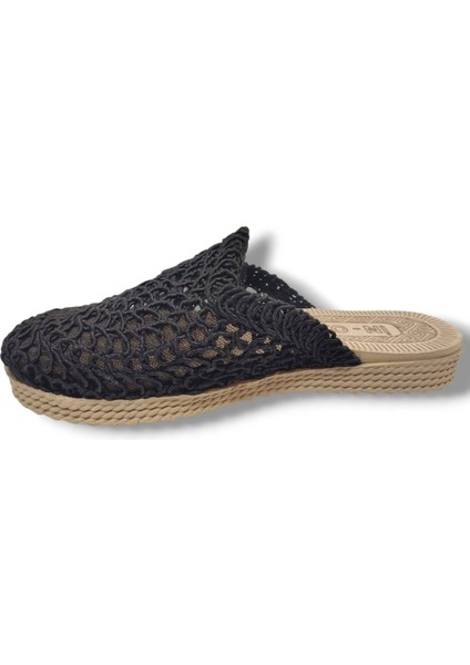 9985-25 Örgülü Anatomik Sabo Kadın Terlik modelleri