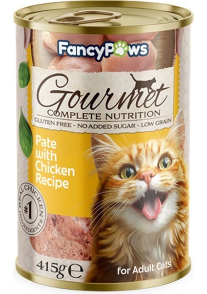 Süper Cat Tavuklu Kedi Maması 5 kg Açık + 2 Adet Facy Paws Kedi Konservesi 400 gr
