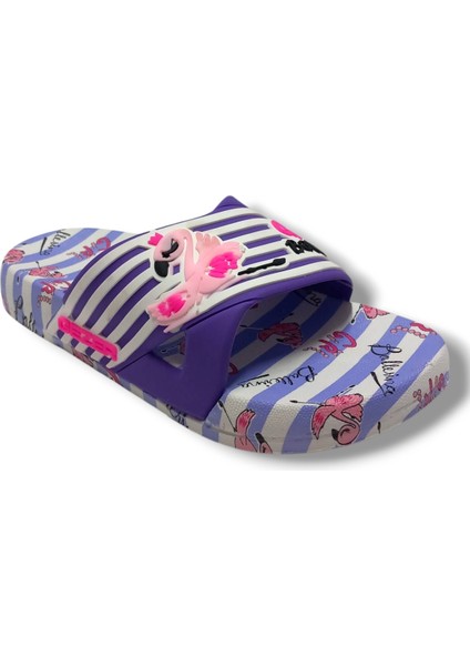 16361-25 Girl Ballerina Suya Danıklı Kız Çocuk Terlik 31-35