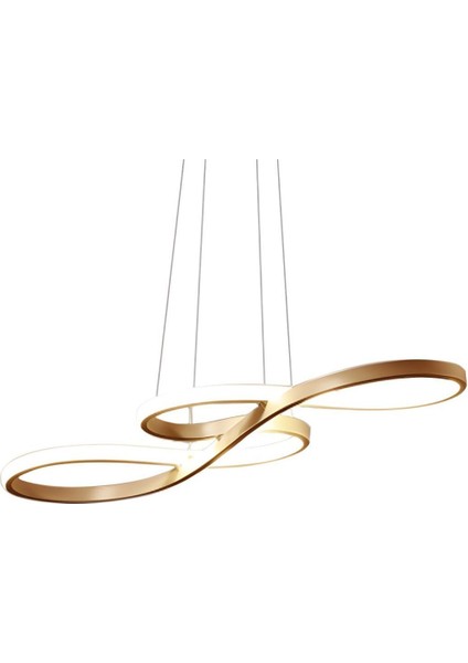 Şık Modern Sarkıt Led Avize, Beyaz Işık, Mutfak ve Salon Dekorasyonu 65x40cm fırsatları
