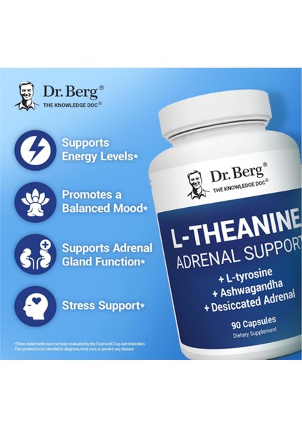 L-Theanine 200 mg - Includes Zinc, Copper, L-Tyrosine – L-Theanine - For Relaxation, And Mental Clarity* – 90 Capsules.abd Menşei fırsatları