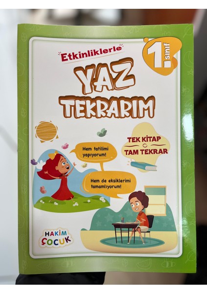 Yaz Tekrarım Hakim Çocuk Tek Kitap