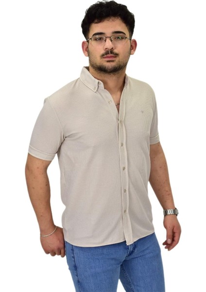 Erkek Büyük Beden Gömlek Yaka Düğmeli Tişört BGL-ST04525 modelleri