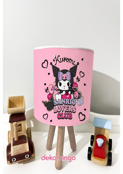 Kuromi Lovers Club Bebek ve Çocuk Odası Abajur