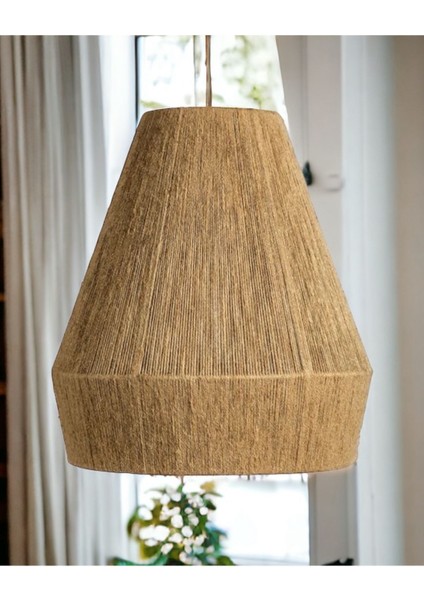 Bohem Jüt ( Hasır ) Sarkıt Avize Natural