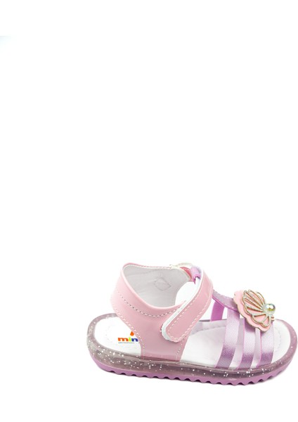 34 Pembe Kız Bebek Sandalet